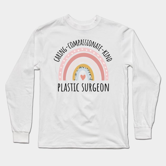 plastic surgeon rainbow pastel Long Sleeve T-Shirt by IndigoPine